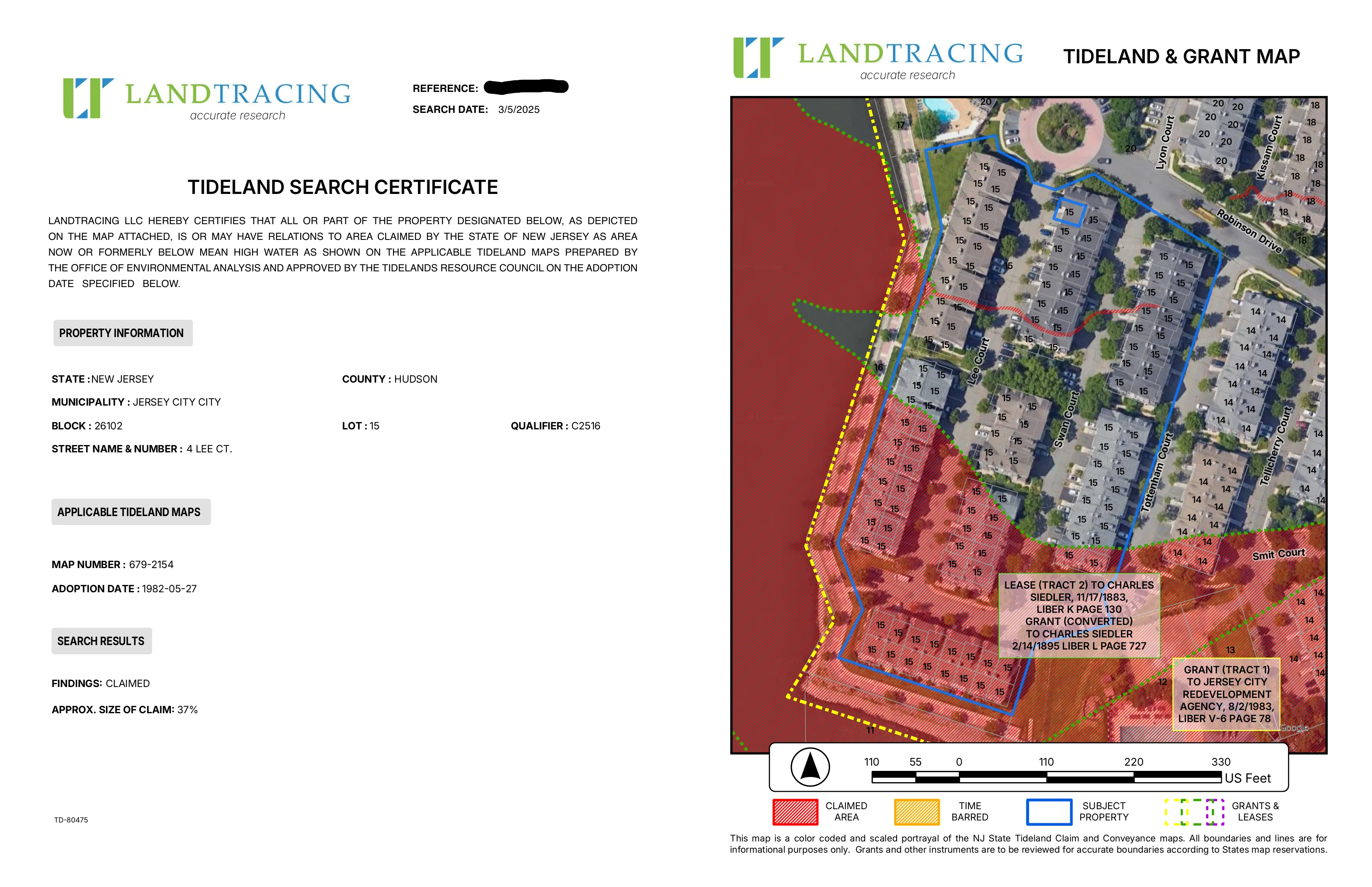 Land Certificate Automation Platform: Search, Geoprocessing, CMS — screenshot 1